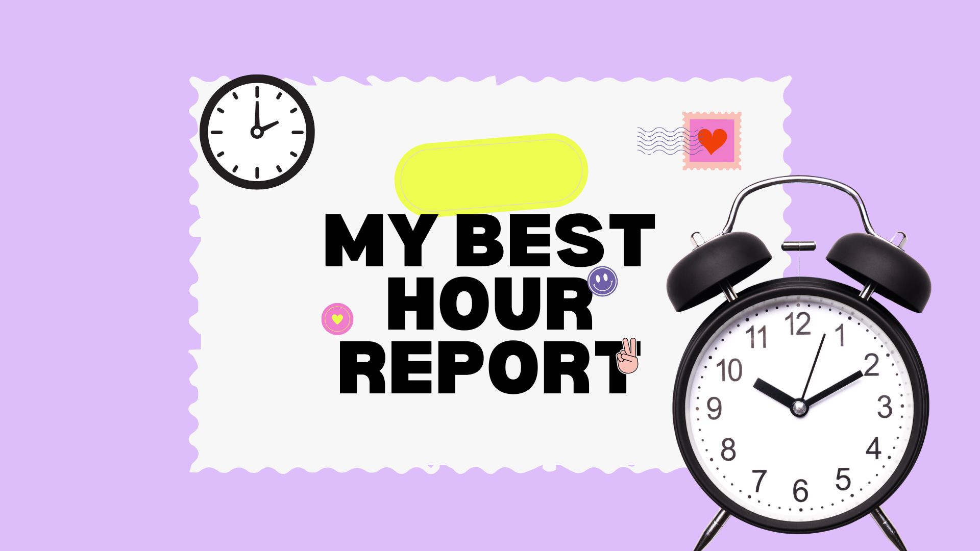 My Best Hour Report: Master Your Productivity and Time Management