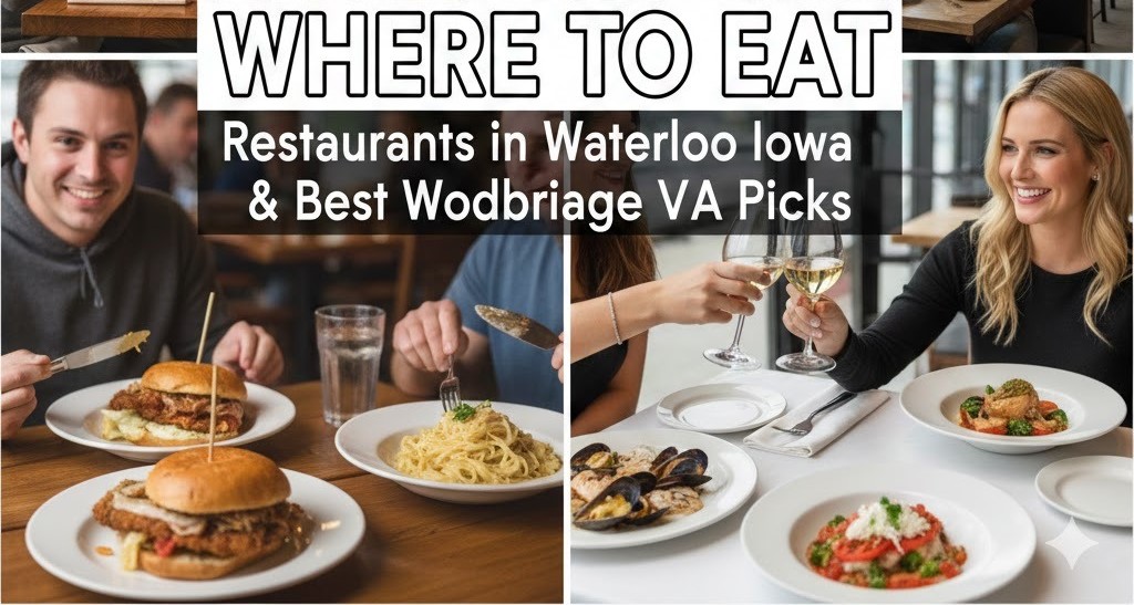 Where to Eat: Restaurants in Waterloo Iowa & Best Woodbridge VA Picks